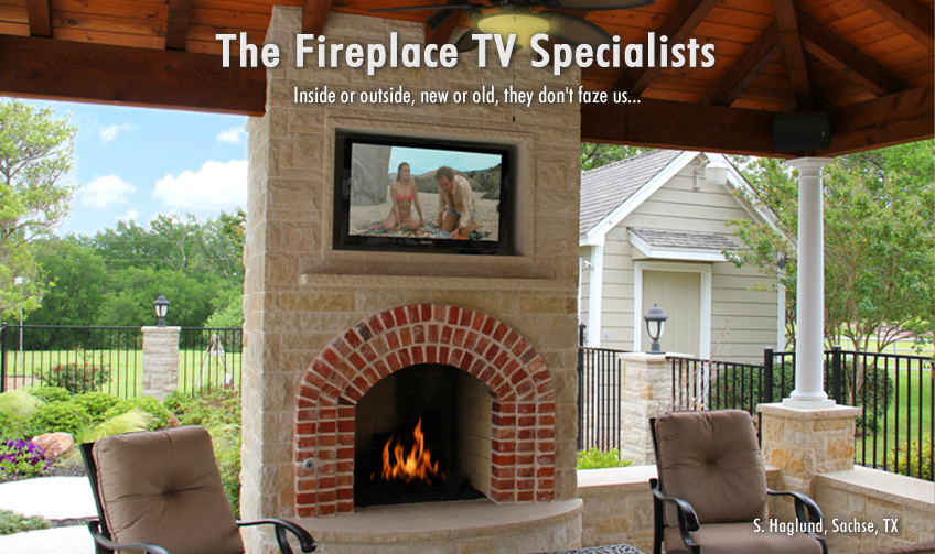 installing tv on brick fireplace